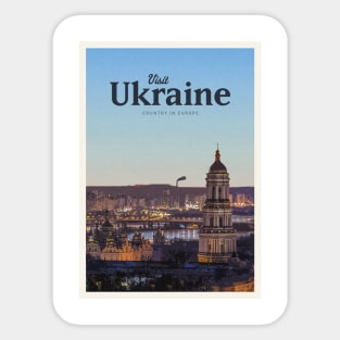 Visit Ukraine Sticker